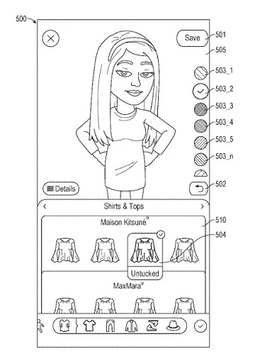 bitmojis-femme-habits