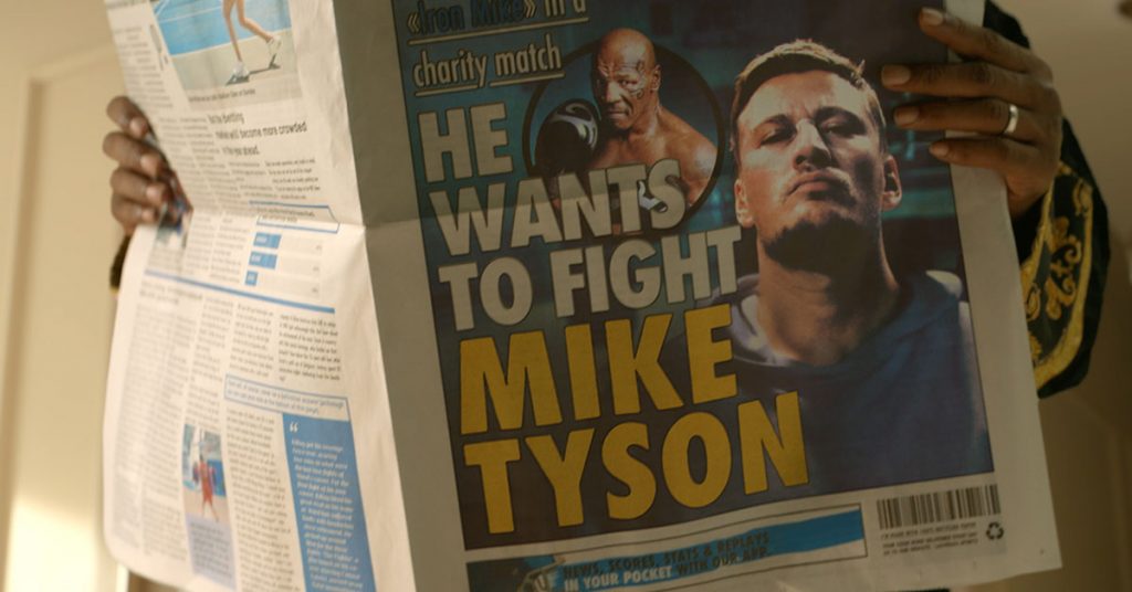 Mike Tyson Une journal Boursorama Banque