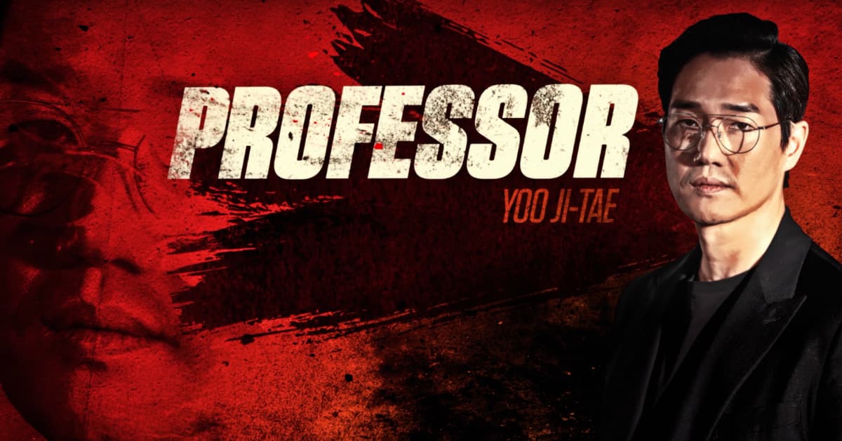 fond-rouge-visage-professor-casa-de-papel-version-coreenne