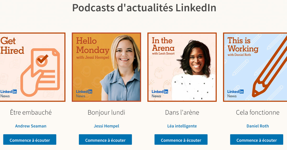 podcasts-lancement-reseau-linkedin