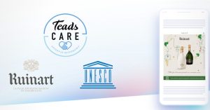 fond-clair-telephone-ruinart-teads-care
