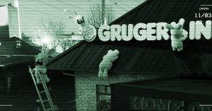 lapins-cretins-toit-restaurant-burger-king-lettres