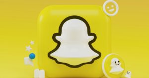 fond-jaune-logo-snapchat-1ere-application-mobile-france